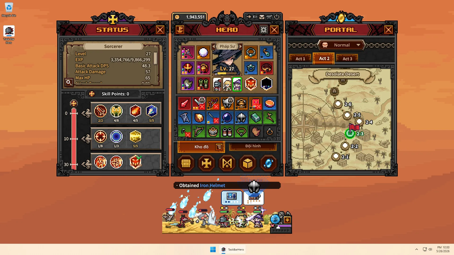 TBH: Task Bar Hero screenshot 6